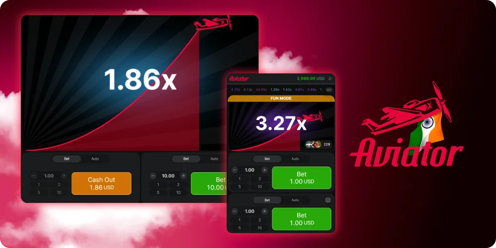 Aviator gameplay in app